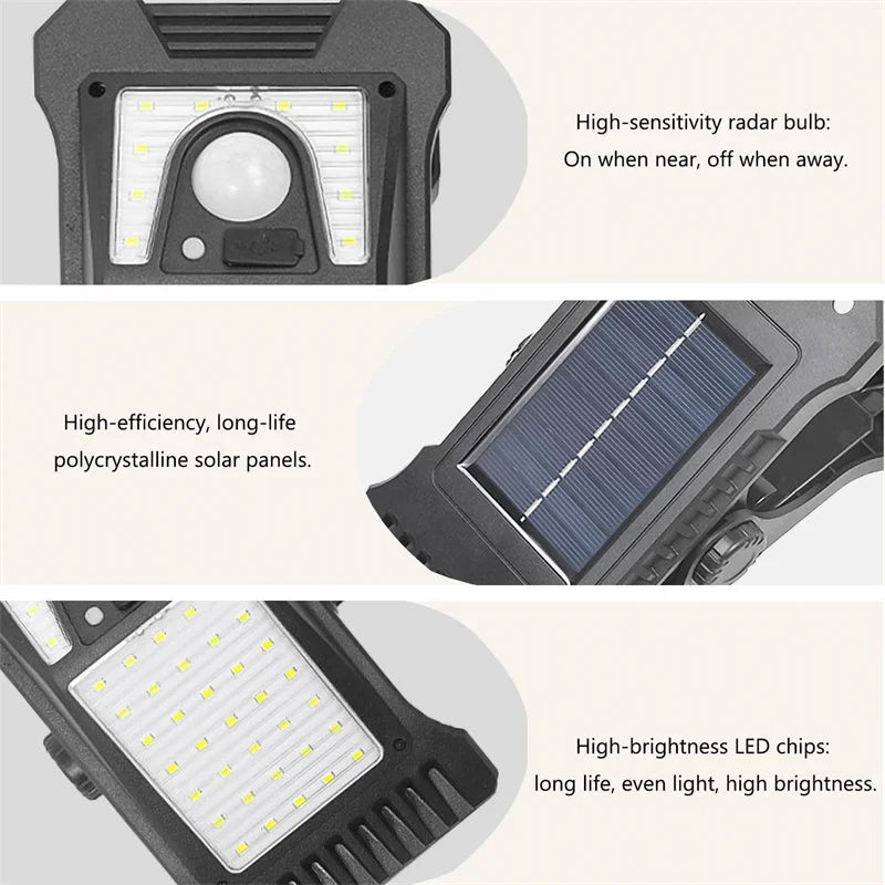 Luces solares para balcón