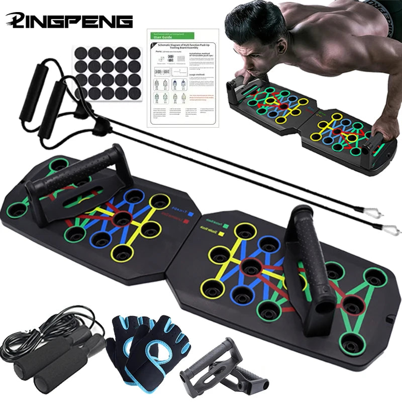 Tabla multifunción para flexiones